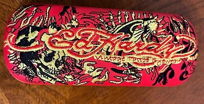 Ed Hardy Vintage Tattoo Eyewear Sunglass Case Only Embroidered Hard To Find Gift • $32.77