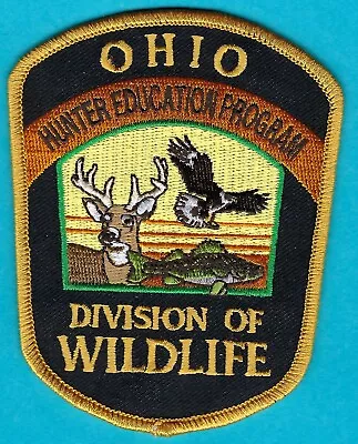 Ohio Department Of Natural Resources Wildlife Division Hunter Education Patch • $8