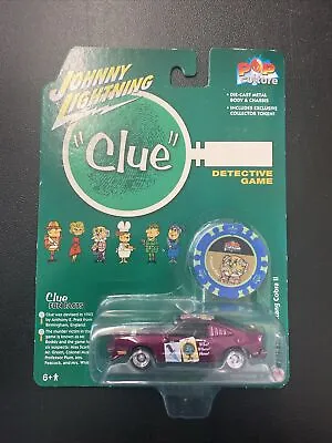 1978 Ford Mustang Cobra Ii  2021 Johnny Lightning Pop Culture Clue • $9.99