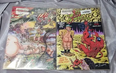 ZAP COMIX #11 And #14- Underground Comic - USA LAST GASP 1985 WILLIAMS • £19.28