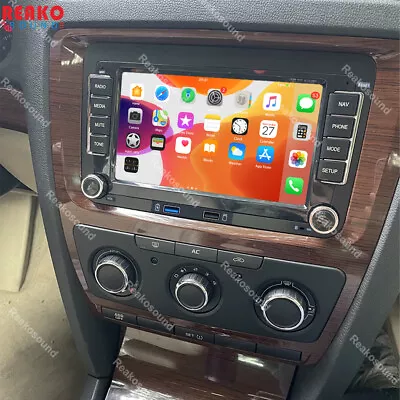 2+64G Android 13 Car Stereo Radio Carplay GPS Nav For VW Volkswagen Jetta Passat • $92.50