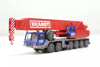 Wiking 'Brandt' 6 Axle Road Crane HO 1/87 G21 • £23.50