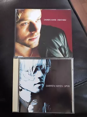 Darren Hayes - Insatiable & Spin - CD Single With Poster & CD Album • £2.59