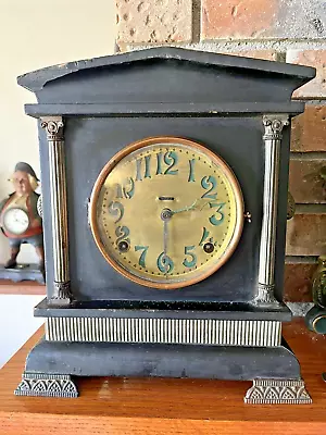 Ingraham Argosy Model 8 Day Mantle Clock • $39