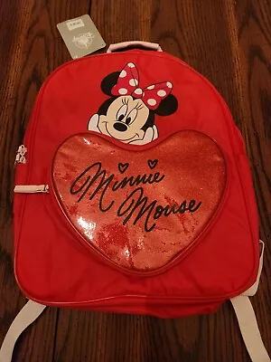 Disney Minnie Mouse Heart Backpack New ❤️  • $19.99