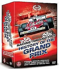 Racing Through Time: History Of The Grand Prix DVD (2013) Cert E 6 Discs • £4.28