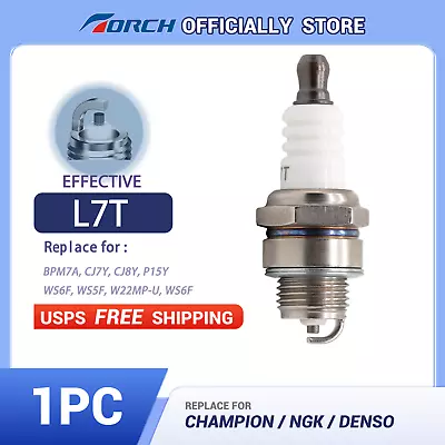 TORCH L7T Spark Plug Fit For NGK BPMR7A For 43CC 47CC 52CC Chainsaw Lawn Mover • $25.99