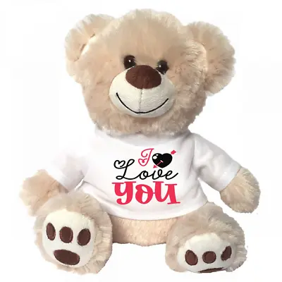 I Love You Teddy Bear Valentine's Day  Gift 25cm • £10.99