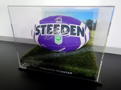 ✺Signed✺ CAMERON MUNSTER Storm Football PROOF COA Melbourne 2023 Jersey NRL • $399.99