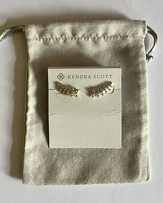 Kendra Scott Laurie Ear Climbers In Gold • £43