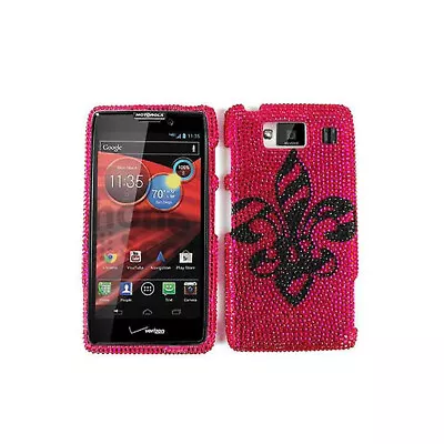 Unlimited Cellular Full Diamond Crystal Cover For Motorola XT926 Droid Maxx HD • $8.49