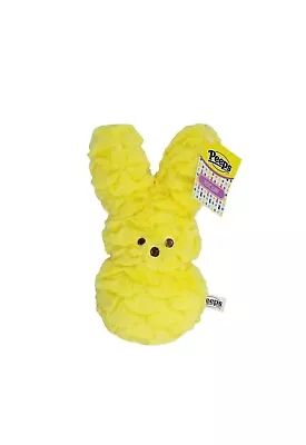 Peeps 9  Dan Dee Marshmallow Bunny Rabbit Yellow Plush Stuffed Animal New  • $10.90