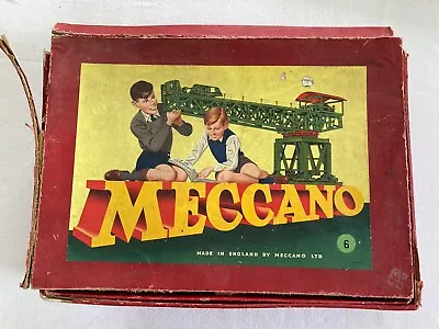 Vintage Meccano Set No 6 Circa 1954 • £19