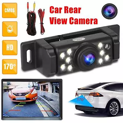 170° Reverse Camera Car Rear View Backup Parking Cam HD Waterproof Night Vision • $19.99