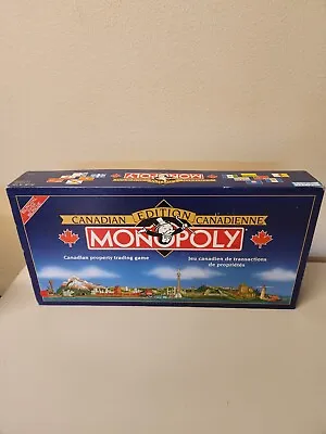 RARE Monopoly Canadian Canadienne Bilingual Edition English French Edition Eh? • $34.99