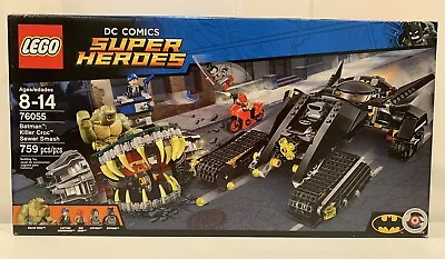 £127.67 • Buy Lego DC Comics Super Heroes 76055 Batman: Killer Croc Sewer Smash - New/sealed