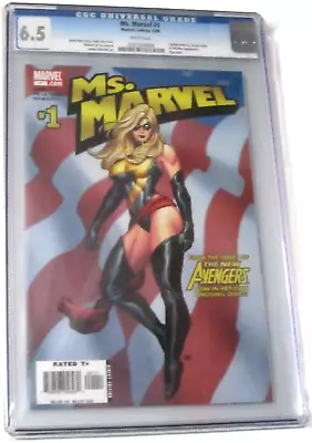 Ms. Marvel #1 Marvel Comics Group 2002 Cgc Graded 6.5 White Pages • $22