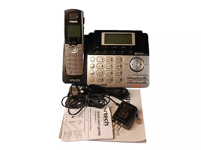 Vtech DS6151 2 Line Cordless Phone Digital Answering System 1 Handset 6.0 • $29.50