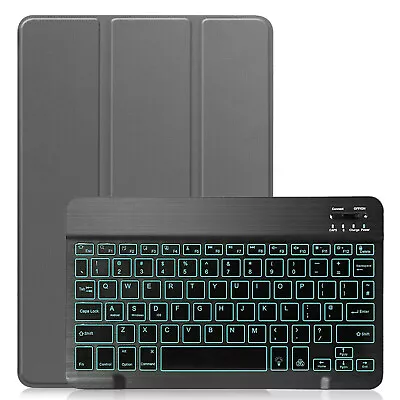 For Samsung Galaxy Tab S9 S9+ FE FE+ A9 A9+ Tablet Keyboard Leather Case Cover • $38.99