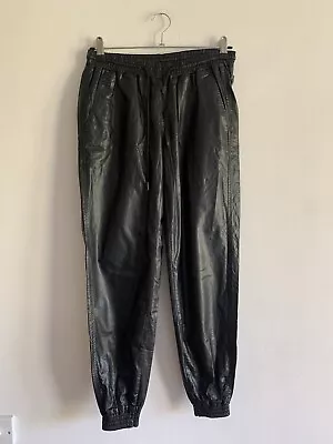 Zara Faux Leather Joggers Size Small • £5.07