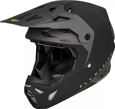 Fly Racing Formula CP Slant MX Offroad Helmet Black/Gray/Hi-Vis • $109.26