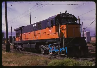 MILW Milwaukee Road U-36C #8501 Original Kodachrome Slide Tacoma WA 1974 • $4.25