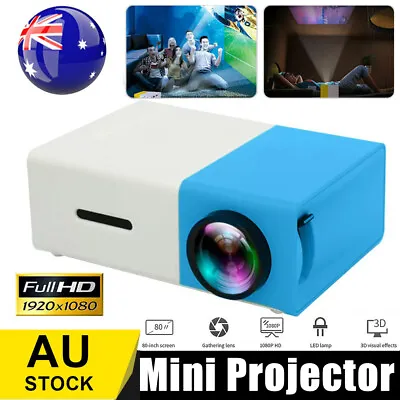 $52.19 • Buy Mini Projector HDMI USB LED HD 1080P Home Cinema Portable Pocket Projectors
