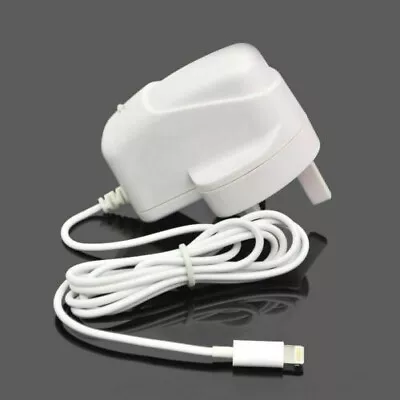 Fast Mains Wall Charger Plug Cable IPad Air IPhone X 8 7 6  11 5 5s 6s 7 Plus • £6.99