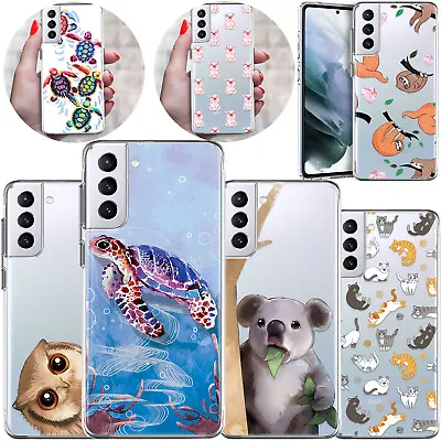 Soft Phone Case For Samsung Galaxy A14 A13 A05S A54 A15 Cat Animals Design Cover • £5.27