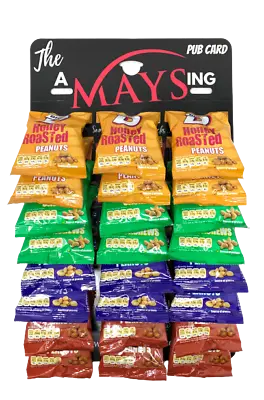 Big D 24 Pck Mixed Nuts AMaysing Pub Card Salted | Cashews | Dry Roasted | Honey • £19.97