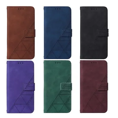 Case For ZTE Blade A52 Leather Phone Protector Multifunctional Flip Cover Blue • $10.10