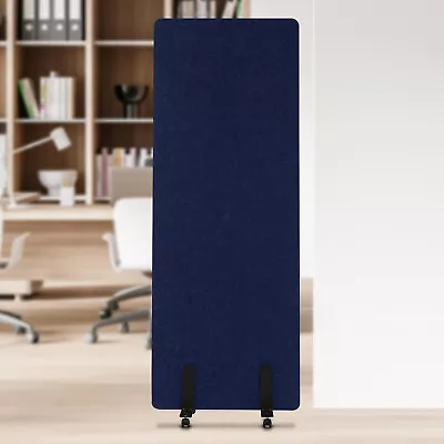 1 Panel Room Divider Folding Privacy Screen Partition Home Office Separator Blue • $132.99