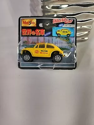 Maisto - Japanese Card/import - Bilstein Super Baja Beetle - Yellow - New • $19.99
