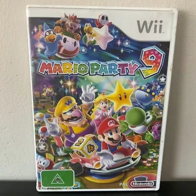 Mario Party 9 - Nintendo Wii PAL Free Postage • $54.99