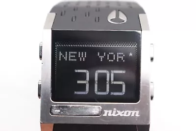 Nixon International The Connect 6A Men's Quartz Digital World Time Wristwatch • $60