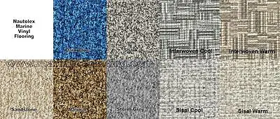 Nautolex Marine Boat Vinyl Flooring 74  Wide SOLD BY THE FOOT-MANY COLOR CHOICES • $69.95