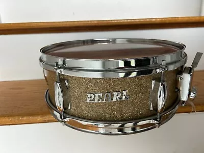 Vintage Pearl MIJ 13  Snare Drum Gold Sparkle • $125