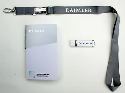 Daimler (Mercedes) Lanyard/Pendant+USB - Stick+Ballpoint+Notepad • $16.94