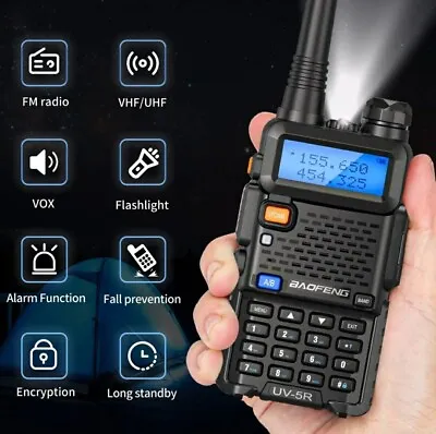 £22.50 • Buy New Baofeng UV-5R Walkie Talkie UHF/VHF Dual Band Radio UV 5R Read Description