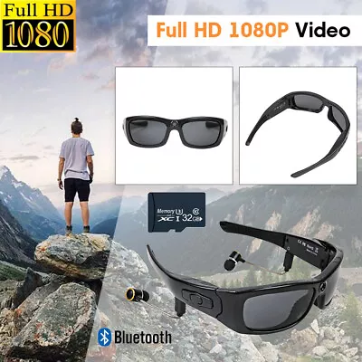 HD 1080P Mini Body Eyewear Camera 32GB PIR Motion Pocket Cam Recorder DVR Video • $51.69