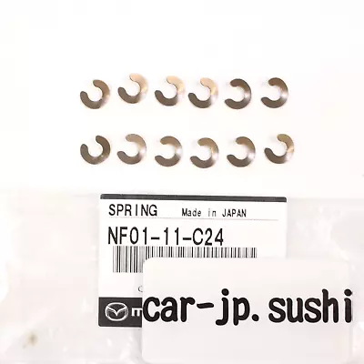 MAZDA GENUINE Cosmo FD3S RX-7 13B 20B Rotary Spring Corner Seal NF01-11-C24 12pc • $56.63