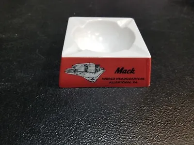 Vintage Mack Truck World Headquarters Allentown PA  Plastic Ashtray Inv#553 • $26