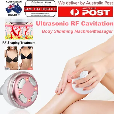 $55.99 • Buy Ultrasonic RF Cavitation Fat Burning Machine Anti-age Body Slimming Massager AU