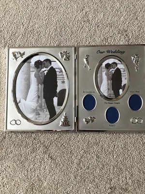 £5 • Buy Wedding Double Photo Frame