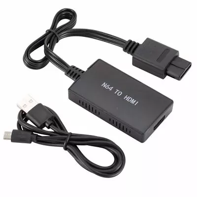 To HDMI HDMI Cable Nintendo64 To HDMI N64 To HDMI Adapter N64 To HDMI Converter • £8.87