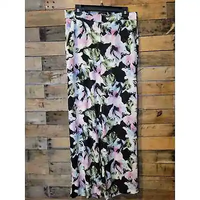 Vince Camuto Women's Casual Floral Wide Leg Pants Size 10 • $19