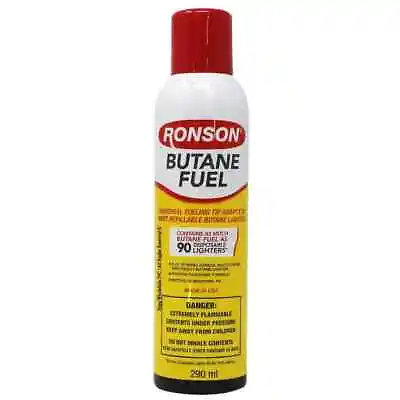 Ronson Multipurpose Multi Fill Ultra Lighter Butane Fuel 290 ML Universal Tips • $8.99