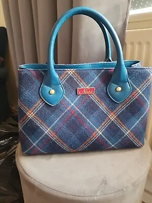Ladies Ness Handbag.blue Tartan Design • £14.99