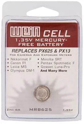 Wein Cell PX625 Mercury Free 1.35V Battery MRB625 • $10.35