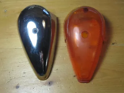 Vtg Oem Orig Vw Volkswagen Beetle Bug Bus Turn Signal Amber Lens Bl 365 Sae Dpp1 • $12.14